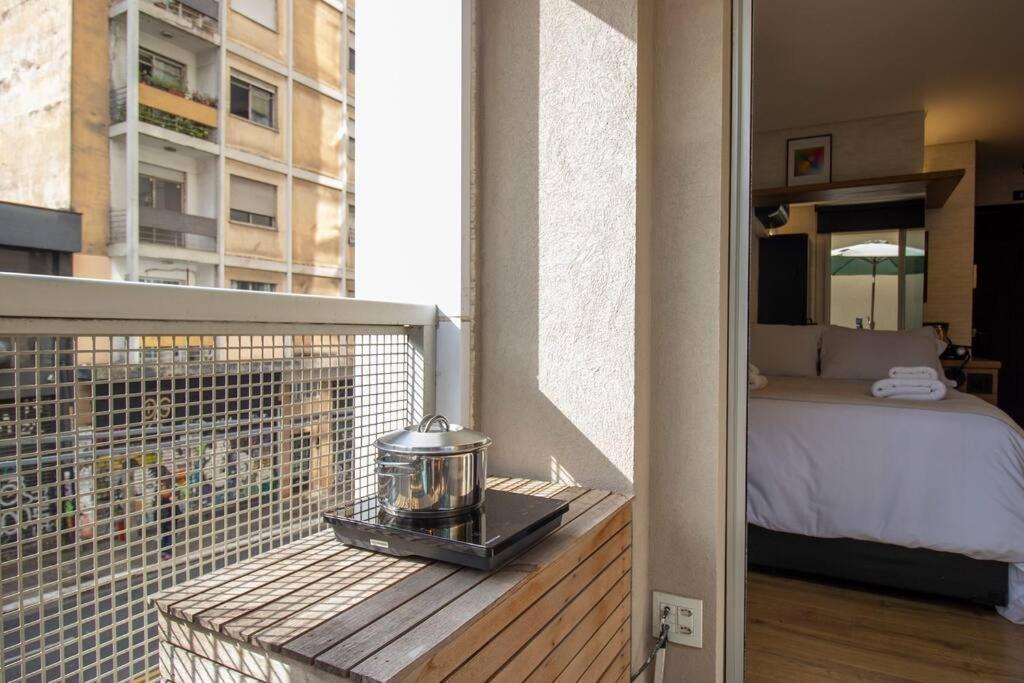 Bhomy Paulista Com Varanda Na Rua Augusta Au101 São Paulo Extérieur photo