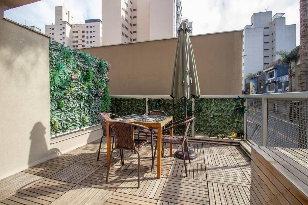 Bhomy Paulista Com Varanda Na Rua Augusta Au101 São Paulo Extérieur photo